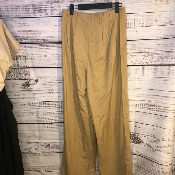 Pinstripe Wide-leg Trousers - Picture 13 of 16